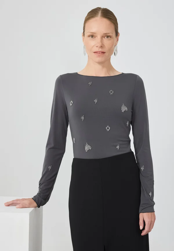 Long sleeved top - grey