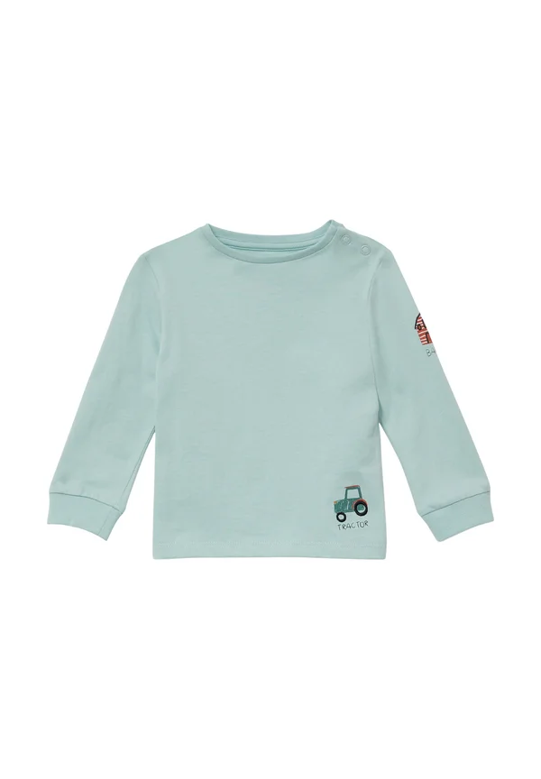 Long sleeved top - helles türkis