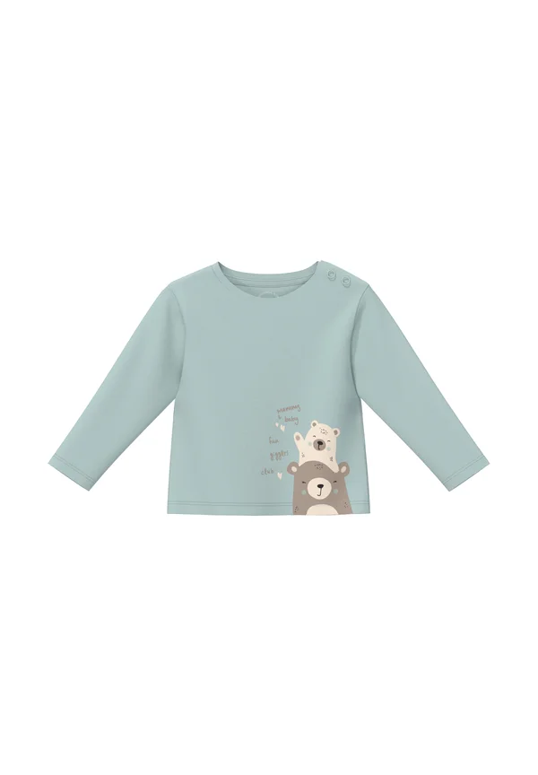 Long sleeved top - helles türkis