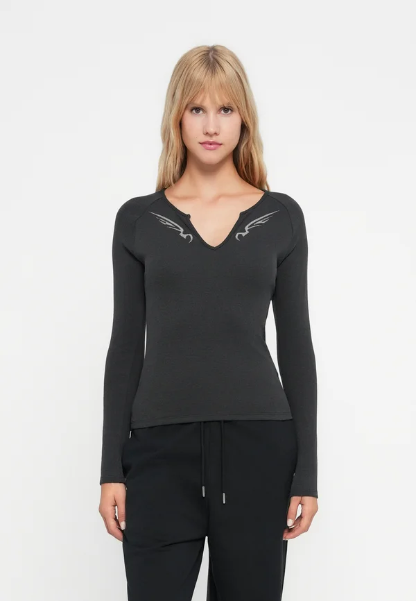 Long sleeved top - off noir
