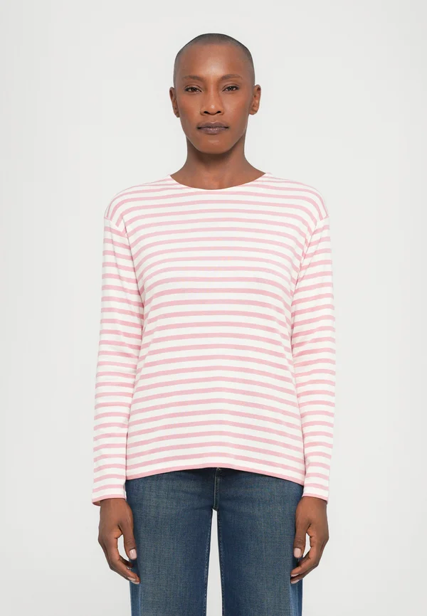 Long sleeved top - peony pink