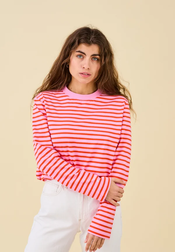 Long sleeved top - pink