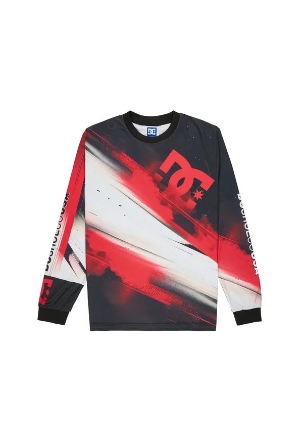 Long sleeved top - racing red