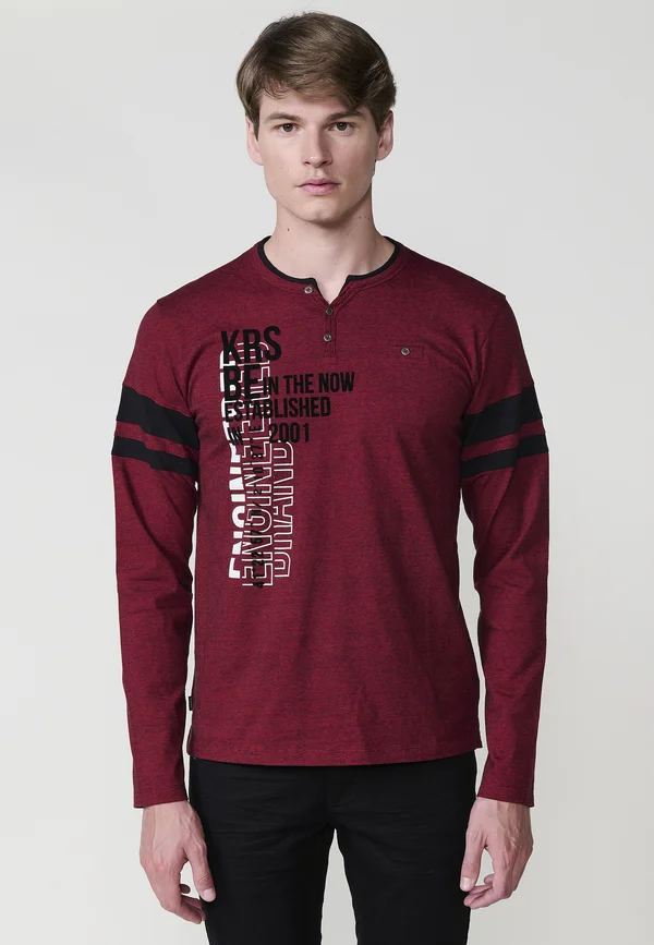 Long sleeved top - rojo red