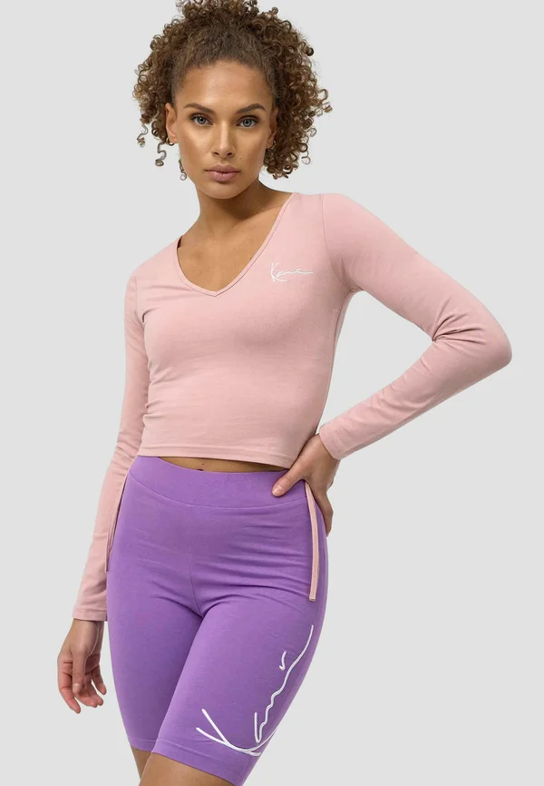Long sleeved top - rose