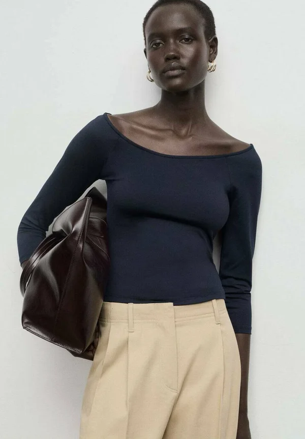 Long sleeved top - royal blue