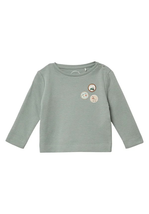 Long sleeved top - salbeigrün