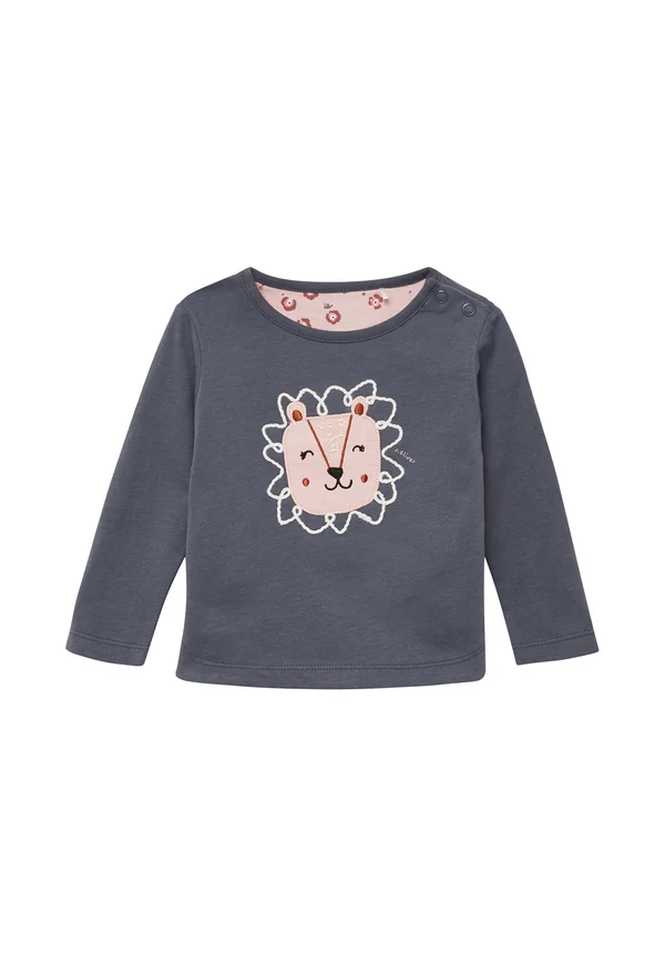 Long sleeved top - schiefergrau