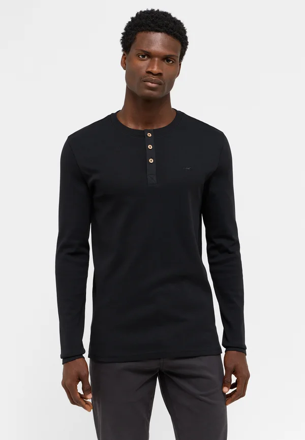 Long sleeved top - schwarz