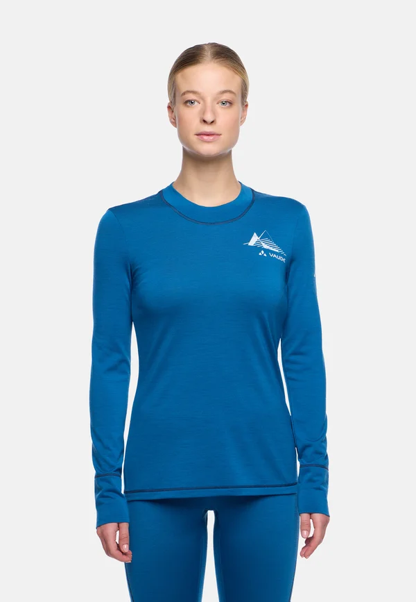 Long sleeved top - shore blue