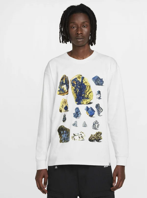 Long sleeved top - summit white