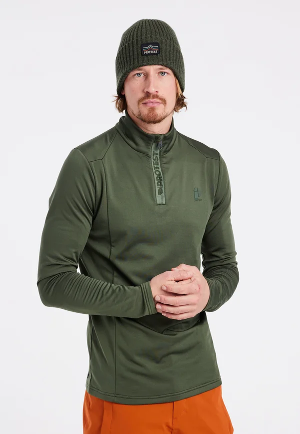 Long sleeved top - thyme