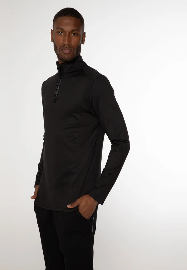 Long sleeved top - true black