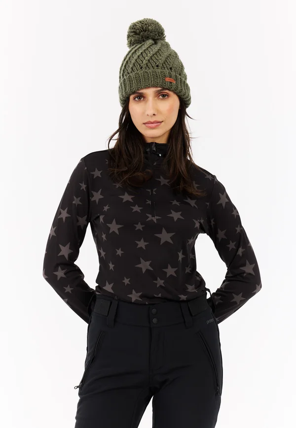 Long sleeved top - true black
