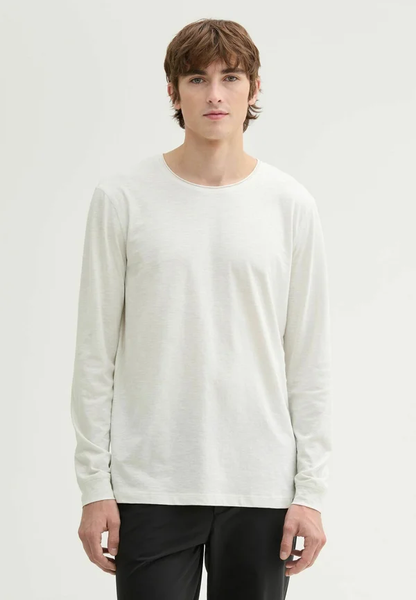 Long sleeved top - white light grey