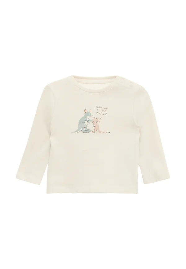 Long sleeved top - wollweiß