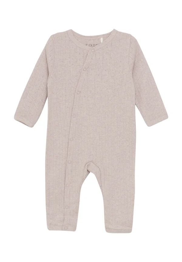 LONG SLEEVES - Jumpsuit - violet ice melange