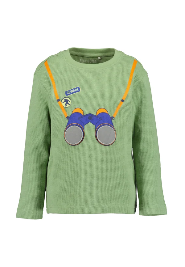 Long Sleeves - Print T-shirt - oliv