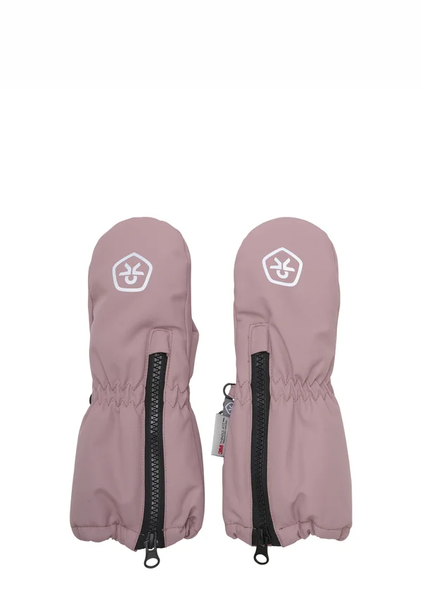 LONG WITH ZIPPER - Mittens - woodrose