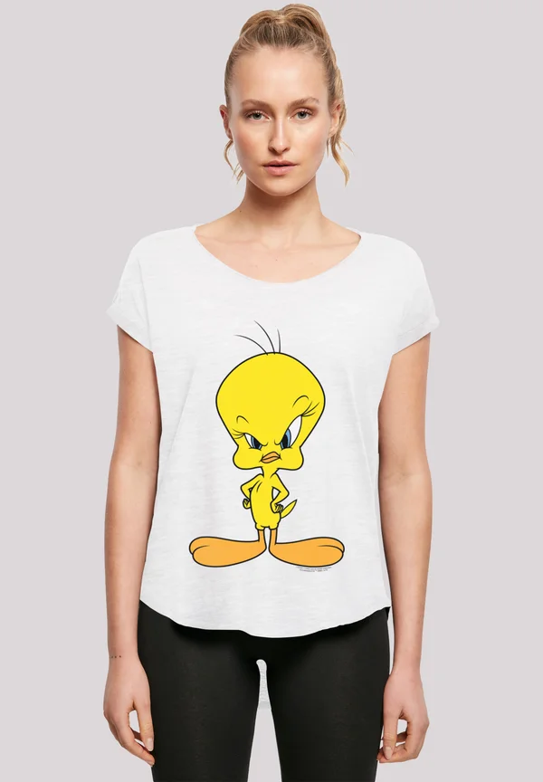 LOONEY TUNES ANGRY TWEETY - Print T-shirt - white