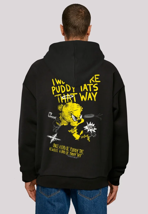 LOONEY TUNES TWEETY PIE MORE PUDDY TATS - Hoodie - black
