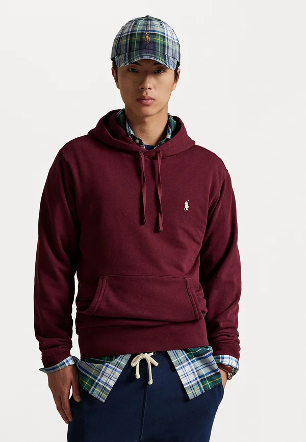 LOOPBACK HOODIE - Hoodie - classic wine