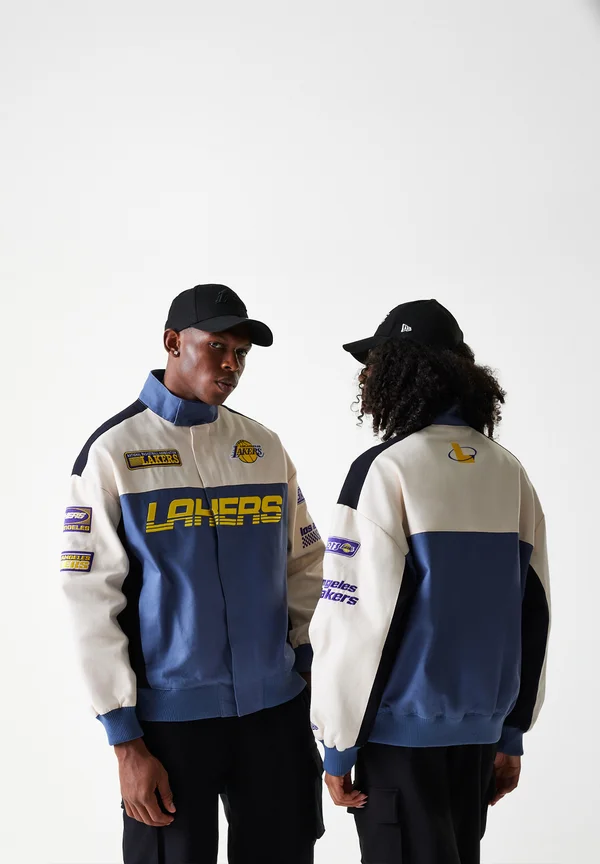 LOS ANGELES LAKERS MOTO UNISEX - Training jacket - blue/white