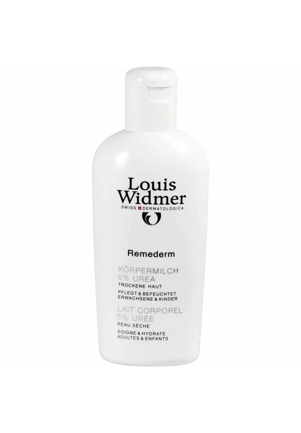 LOUIS WIDMER KÖRPERPFLEGE REMEDERM KÖRPERMILCH 5% UREA LEICHT PARF. - Body Butter - weiß