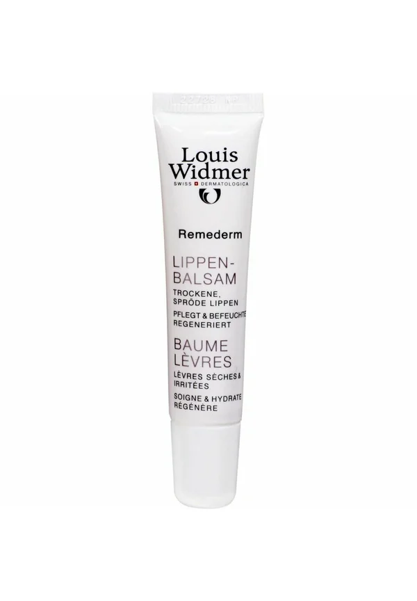 LOUIS WIDMER LIPPENPFLEGE REMEDERM LIPPENBALSAM UNPARFÜMIERT - Lip balm - weiß