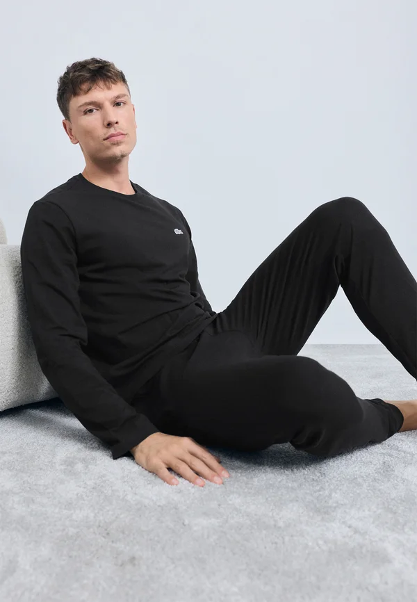 LOUNGEWEAR - Pyjamas - black/silver-coloured