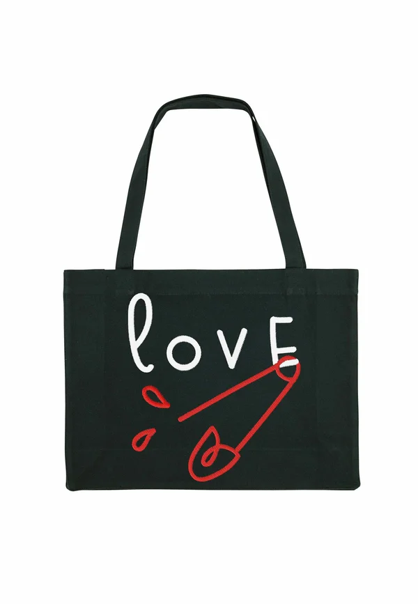 LOVEBROD PRINT - Tote bag - black