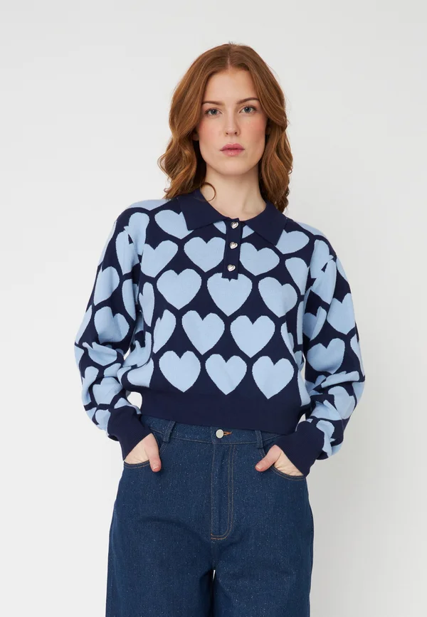 LOVEMY - Jumper - blue