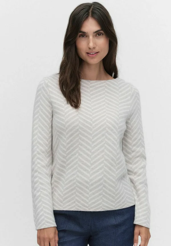 LOVISA JACQUARD KNIT - Jumper - jaquard print