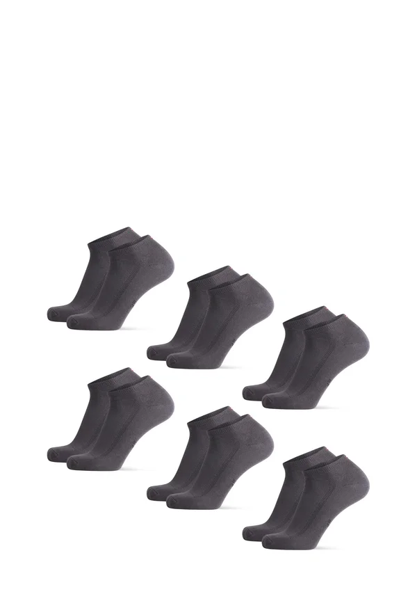LOW-CUT BAMBOO 6 PACK - Socks - grey