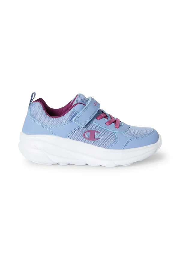 LOW CUT INSPIRED - Trainers - white/light blue