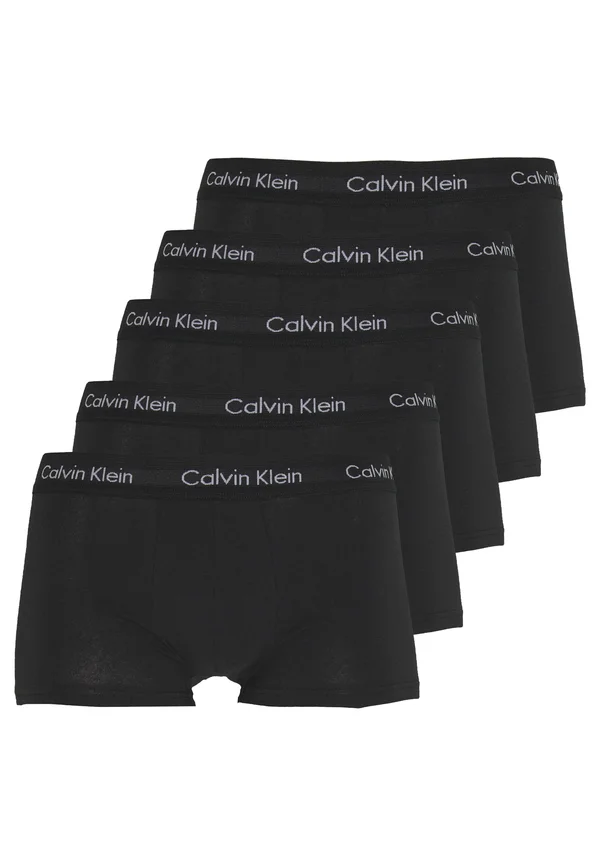 LOW RISE TRUNK 5 PACK COTTON STRETCH - Trunks - black