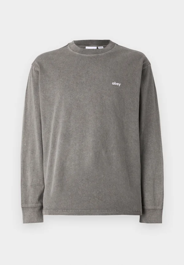 LOWERCASE UNISEX - Long sleeved top - pigment digital black