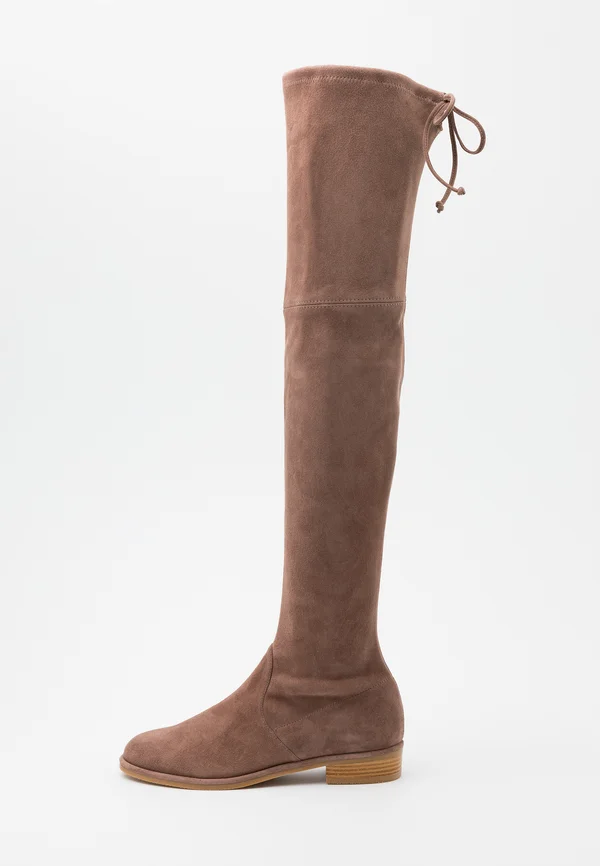 LOWLAND - Over-the-knee boots - taupe