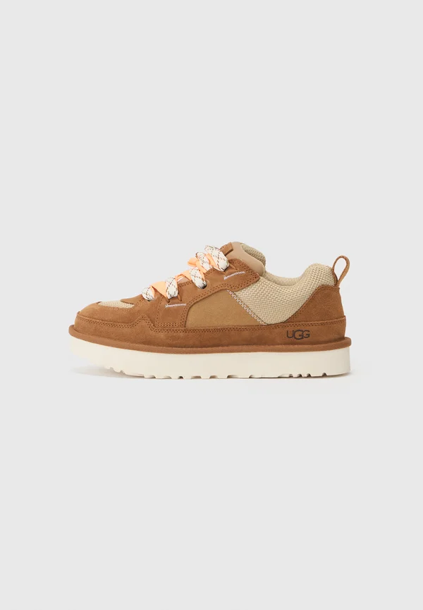 LOWMEL - Trainers - chestnut/bright melon
