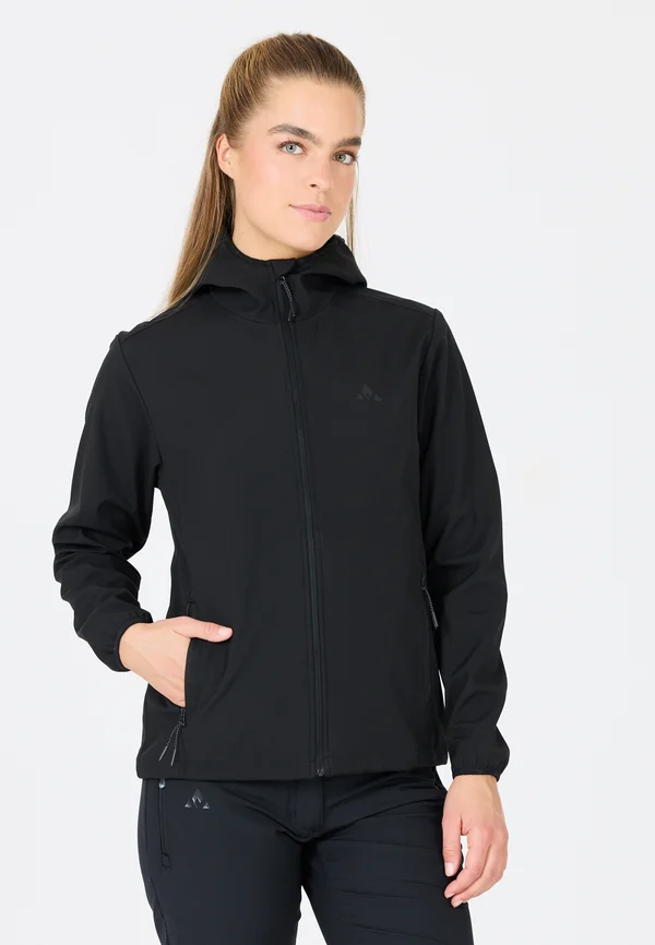 LUANGO - Soft shell jacket - black