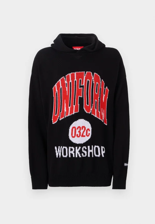 LUCKY STRIKE HOODED UNISEX - Jumper - black