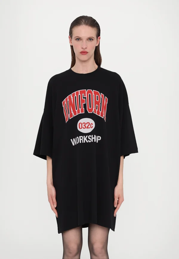 LUCKY STRIKE OVERSIZED - Print T-shirt - black