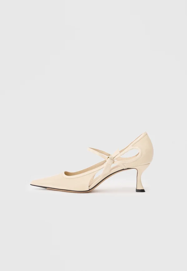 LUITA 60 - Classic heels - eggshel