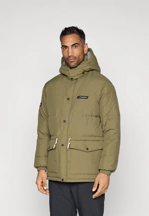 LUMLEY UNISEX - Down jacket - cheviot green / taupe