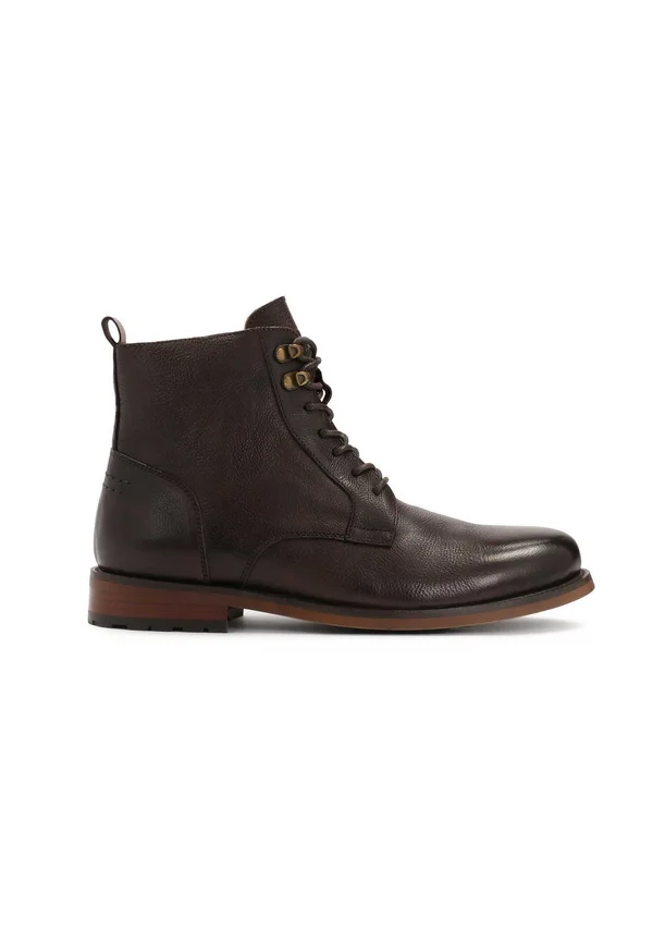 LUSSAK - Lace-up ankle boots - brown