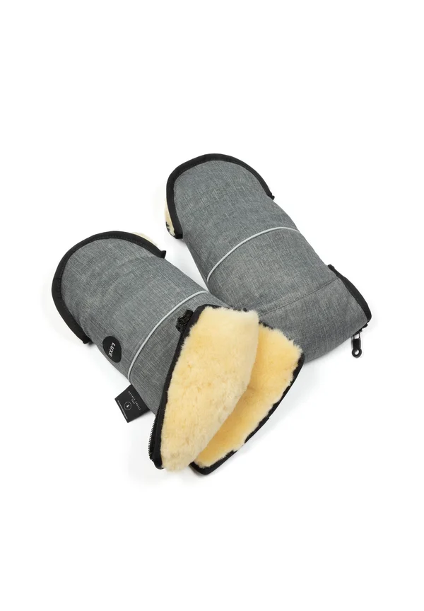 LUXE - Mittens - grau