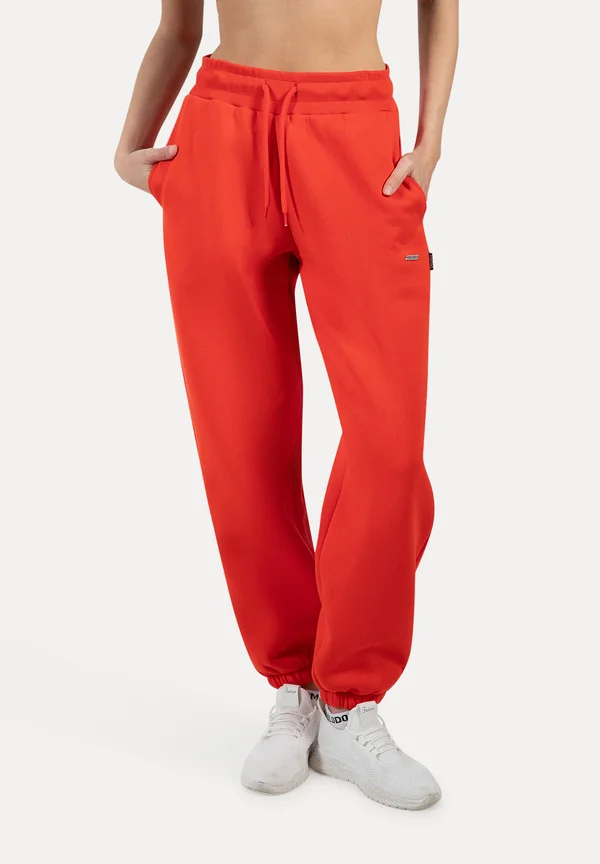 LYANNA CASUAL CLASSIC - Tracksuit bottoms - rot