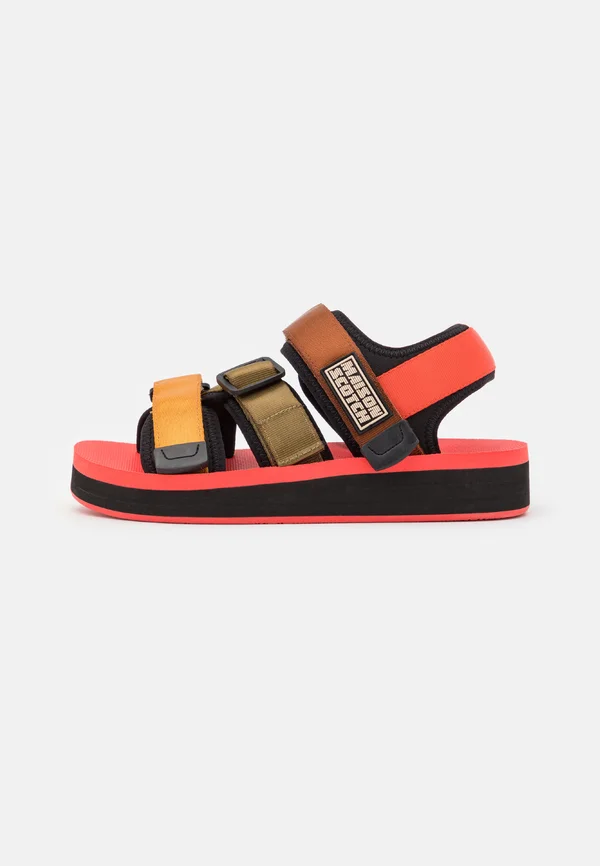 LYDIA  - Platform sandals - coral
