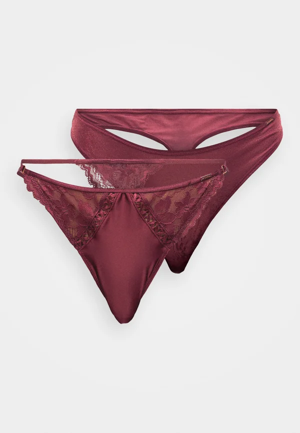 LYRA 2 PACK - Thong - red