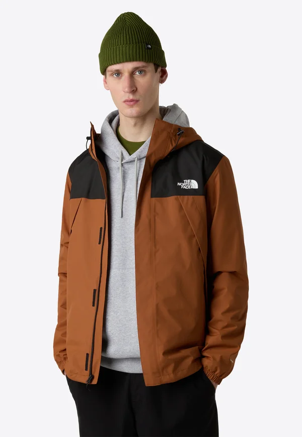 M ANTORA JACKET - Hardshell jacket - burnt umber tnf black